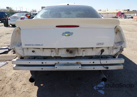 2006 Chevrolet Monte Carlo Ss из США, поврежденный, VIN 2G1WL15C569409192